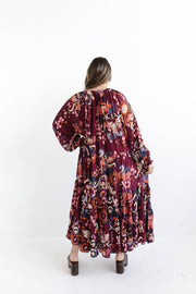 THE DREAMER GOWN - BURGUNDY