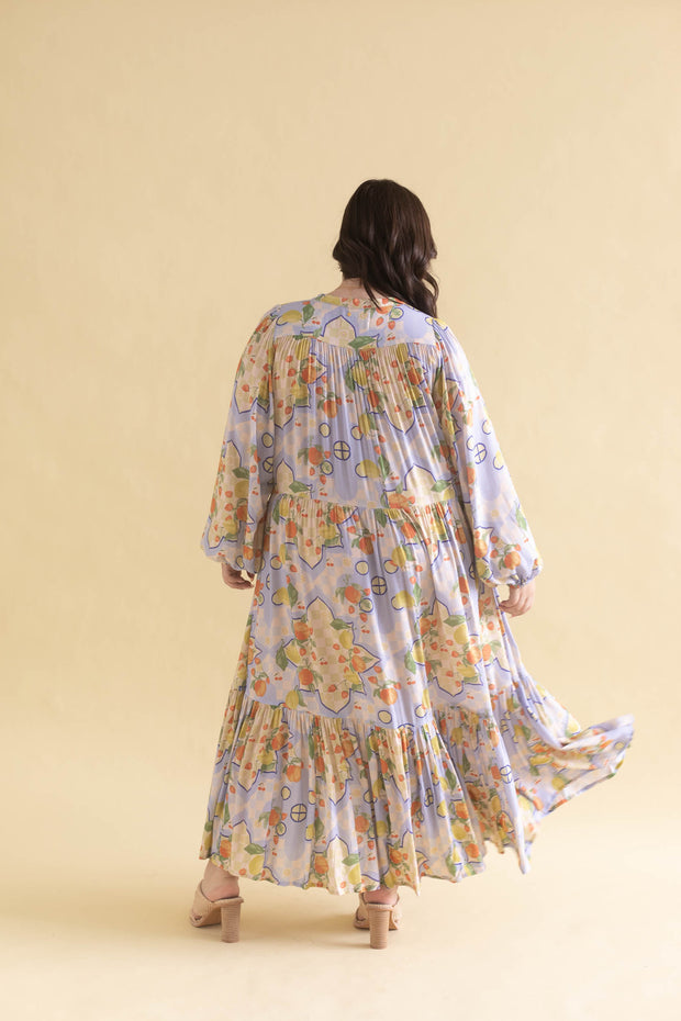 [PRE-ORDER] LIMONCELLO SMOCK GOWN - BLUE