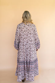 SOLSTICE SMOCK GOWN - DUSTY ROSE